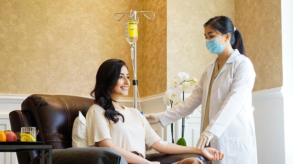 IV Therapy at Home in Dubai