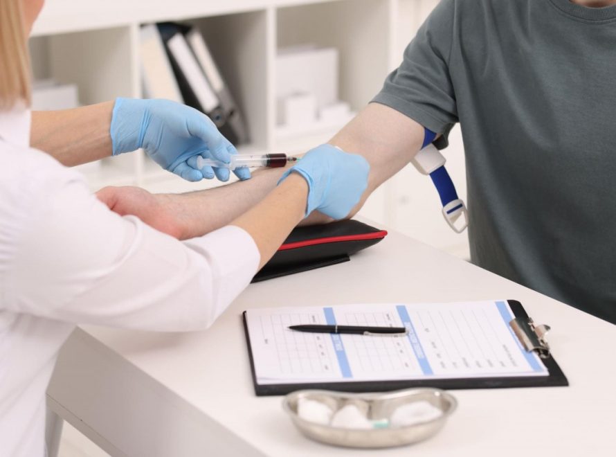 home blood sample collection Dubai