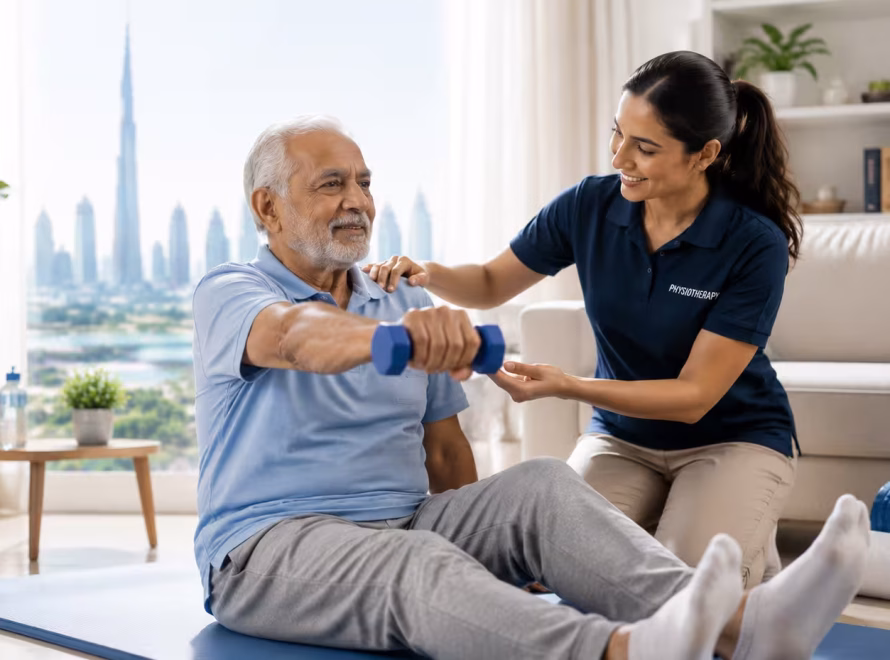 Home Physiotherapy Services in Dubai for Elderly Patients